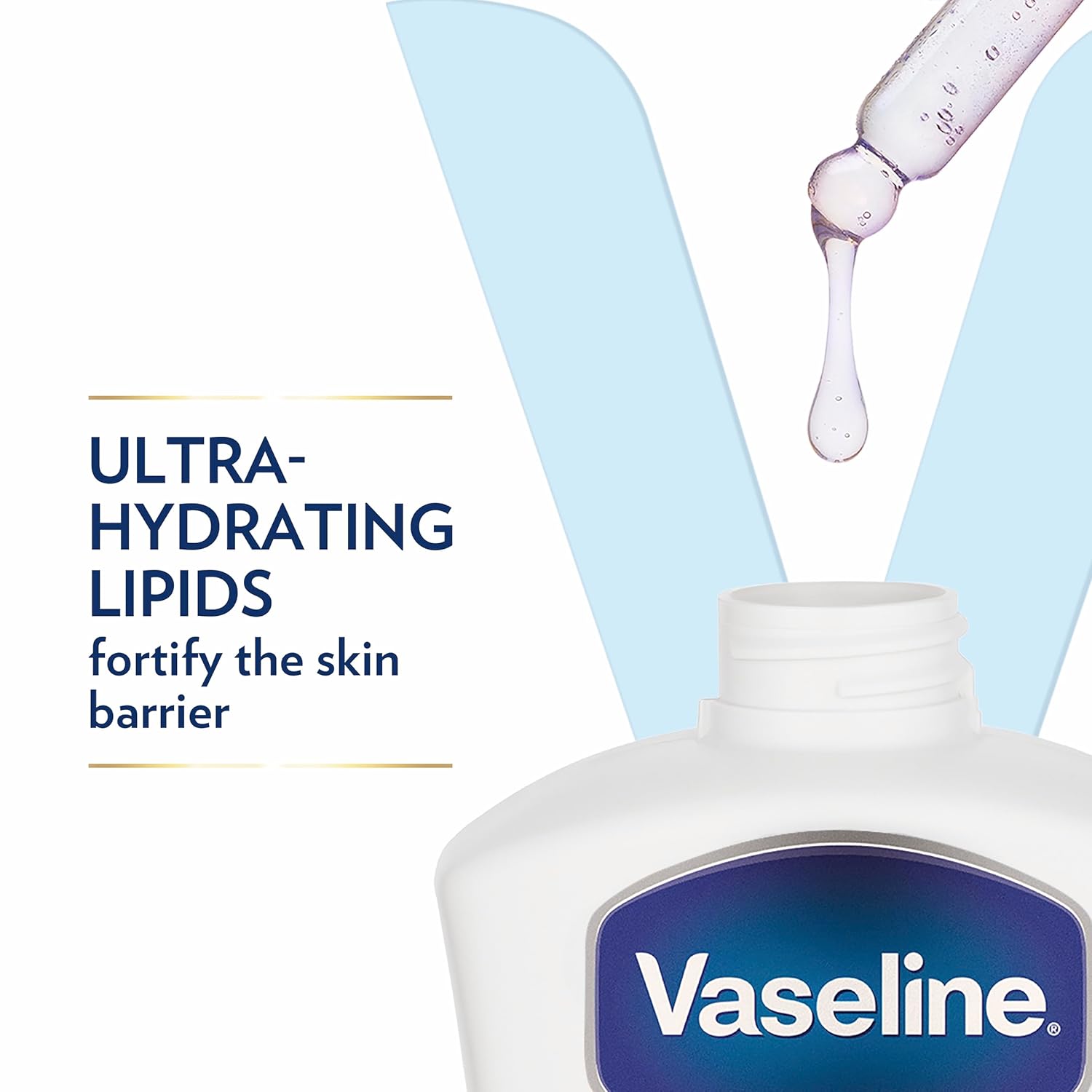 Vaseline Intensive Care Body Lotion Advanced Repair Unscented 4 ct for Dry Skin with Ultra-Hydrating Lipids and Vaseline Jelly 20.3 oz : Beauty & Personal Care