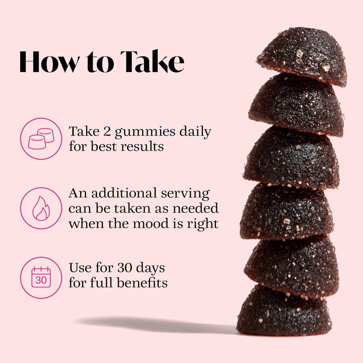Winged Wellness Love Bites - In The Mood Organic Gluten Free, Non Gmo Formula Designed By Women For Women - Stress Management + Feeling Hot Energy - 50 Ct. : Health & Household