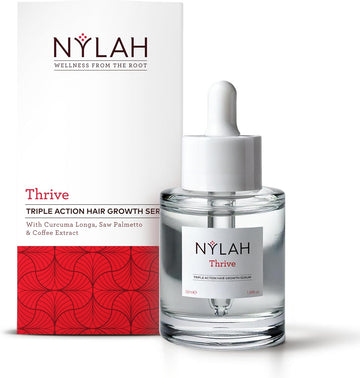 Thrive Triple Action Growth Serum 50Ml Hair Regrowth Treatment For Hair Loss – Reduces Shedding, Stimulates Follicles, Strengthens Hair, Restores Density & Nourishes Scalp