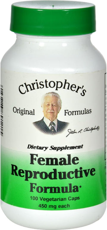 Dr. Christopher'S Formulas Female Reproductive Frmla 100 Cap