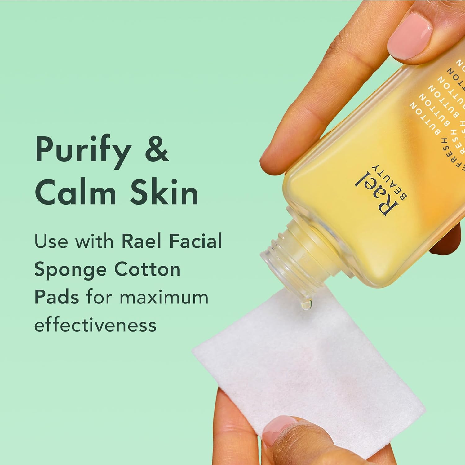 Rael Skin Care, Cleansing Water for Face - Calming Cica, Gentle Daily Makeup Remover & Clenaser, Korean Skin Care, All Skin Types, Made With Hydrating H3O Hyaluronic Acid and Cica Extract, Cruelty Free Skin Care (5.07oz) : Beauty & Personal Care
