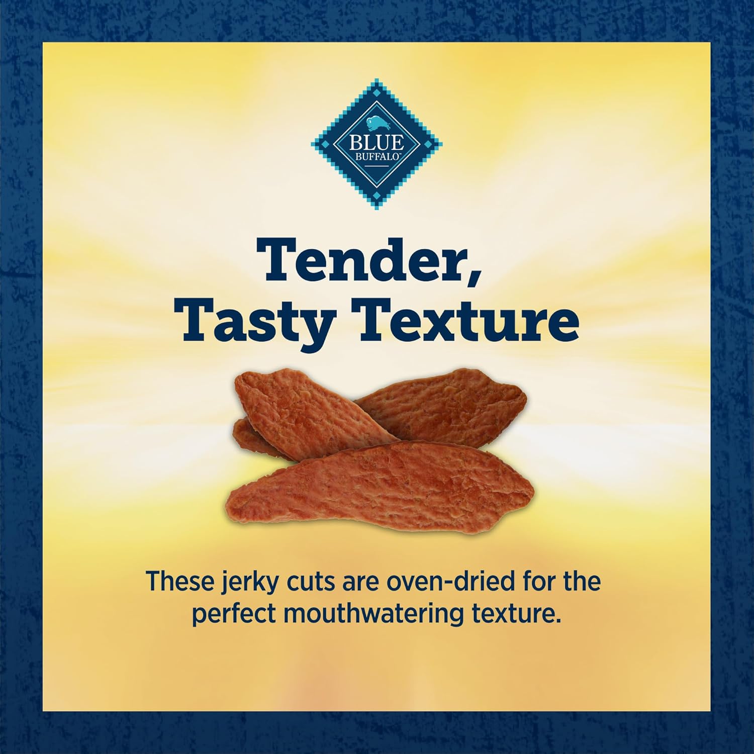 Blue Buffalo True Chews Premium Jerky Cuts Dog Treats, Made in the USA with Natural Ingredients, Chicken, 22-oz. Bag : Pet Supplies