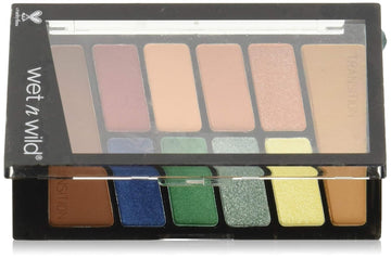 Wet N Wild Color Icon Eyeshadow Makeup Palette 10 Pan, Stop Playing Safe