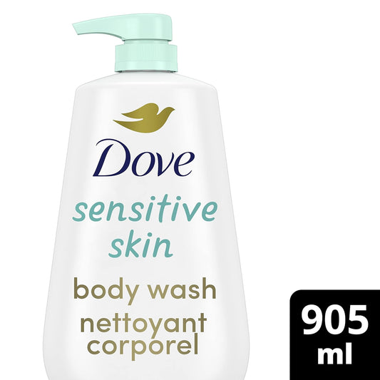 Dove, Body Wash For Softer And Smoother Effectively Washes Away Bacteria While Nourishing Your, Sensitive Skin, 34 Fl Oz (Pack Of 3)