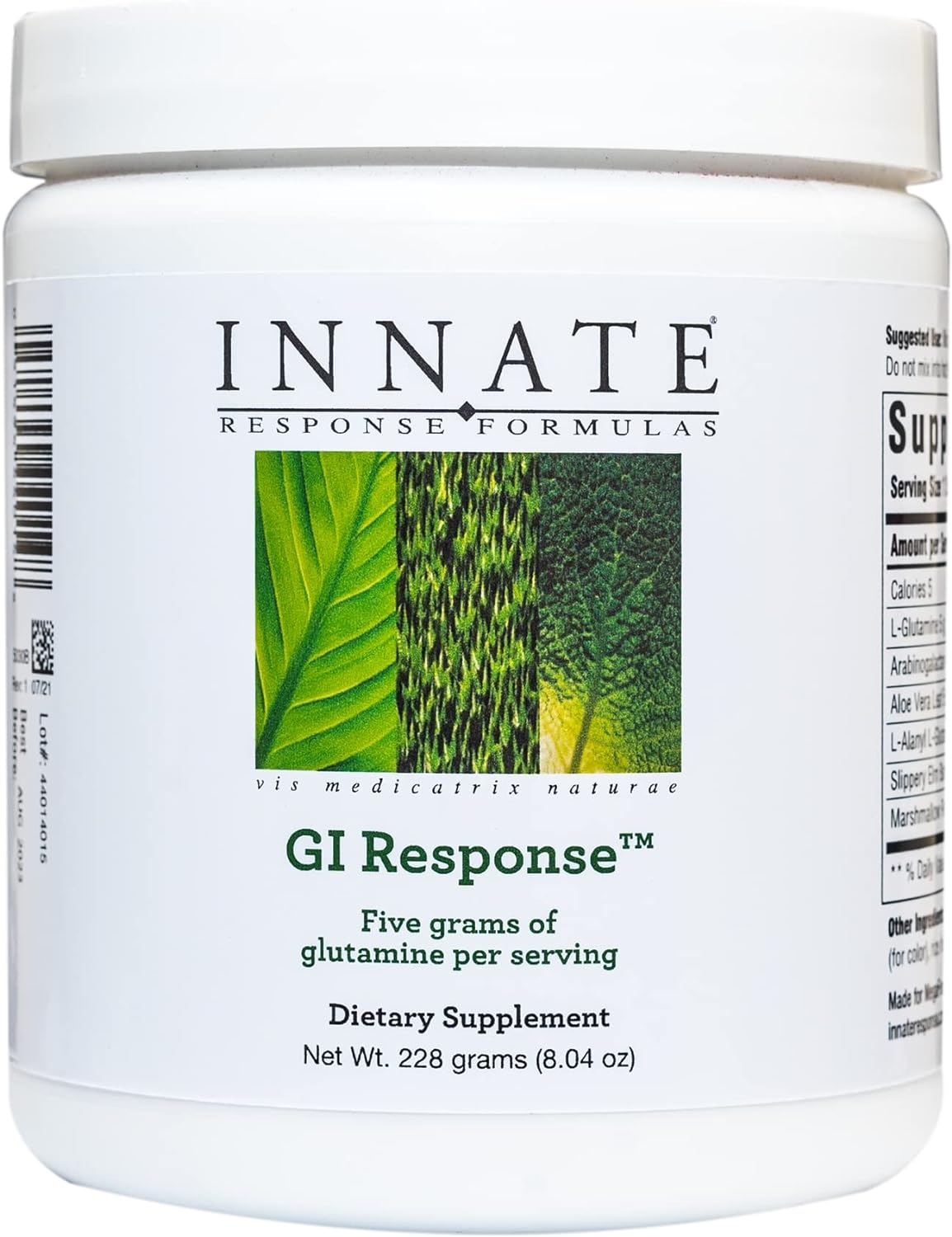 Innate Response Formulas - Gi Response, Powdered Digestive Blend To Support Gastrointestinal Health, 30 Servings (228 Grams)