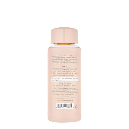 Kristin Ess Deep Clean Clarifying Shampoo For Oily Hair & Build Up | Detox Purifying + Cleansing Oily Hair Treatment - Sulfate Free + Vegan - Product For Thick, Curly + Color Treated Hair