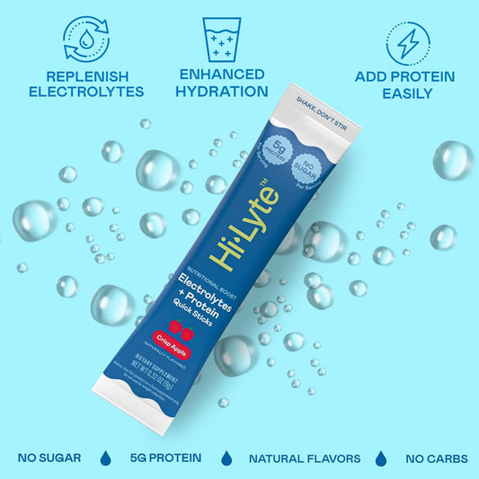 Hi-Lyte Keto K1000 Electrolyte Powder | Raspberry Lemon (100 Servings) | Hydration Supplement Drink Mix | Boost Energy & Beat Leg Cramps | No Sugar, Stevia, Maltodextrin