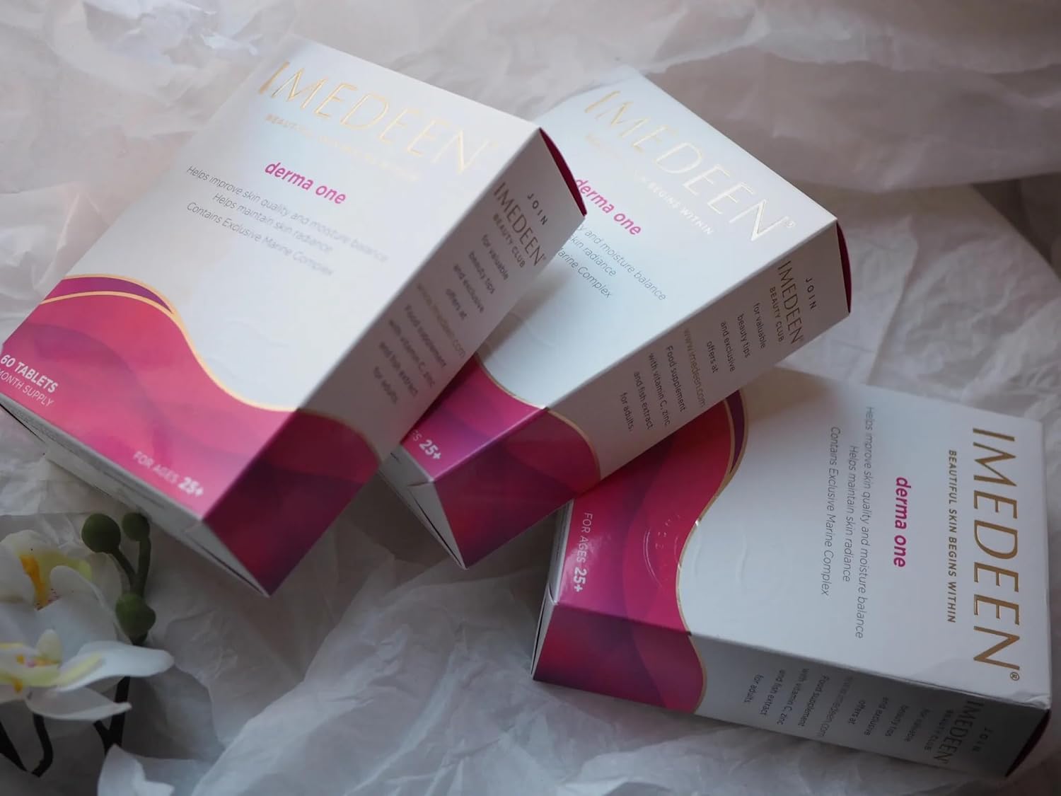 Imedeen Derma One Beauty & Skin Supplement - 60 Tablets - Supports Collagen Formation - Containing Vitamin C and Zinc - Improve Moisture Balance, Helping to Maintain Your Skin’s Radiance. : Amazon.co.uk: Health & Personal Care