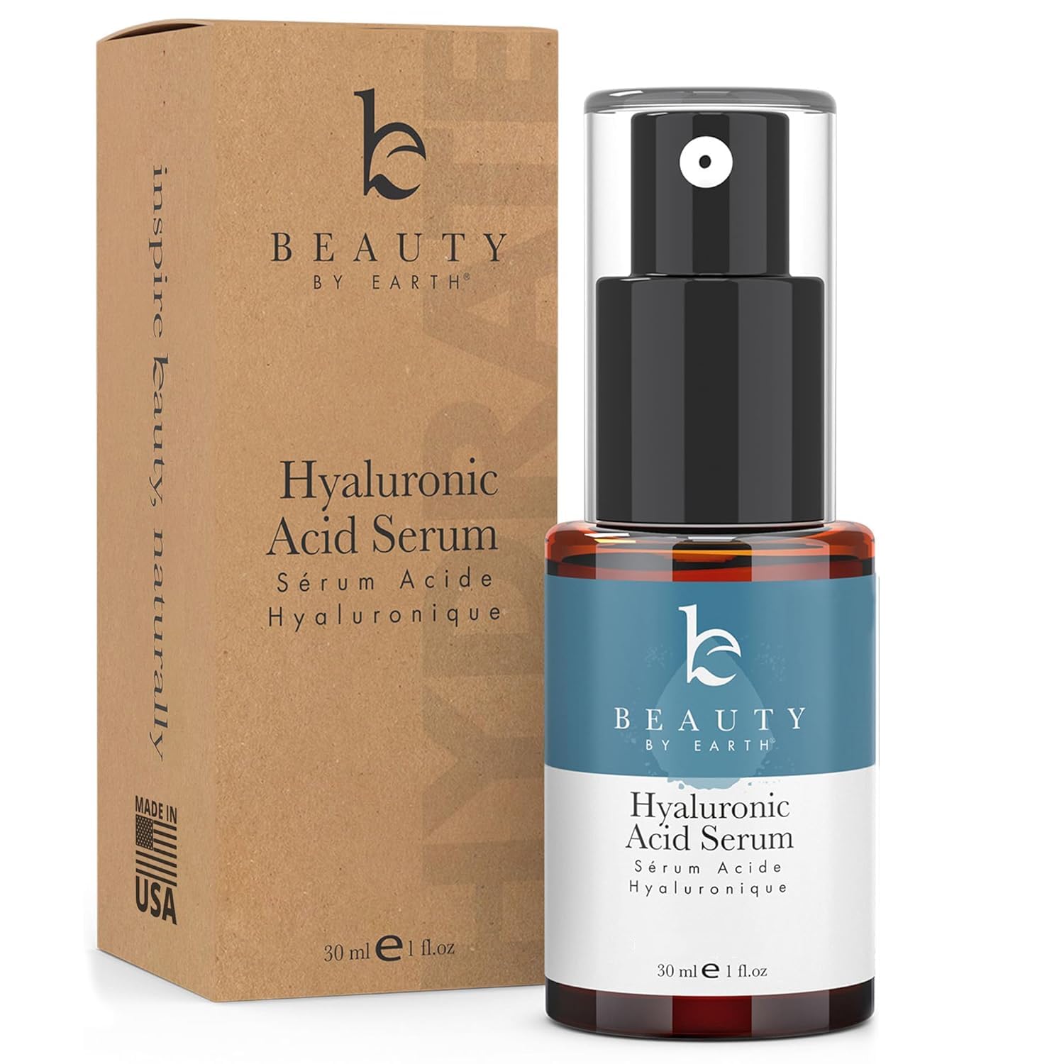 Face Serum - Hyaluronic Acid Serum for Face Anti Aging Serum with Centella Asiatica, Hyaluronic Acid & Aloe Vera Brightening Serum, Anti Wrinkle Serum for Face