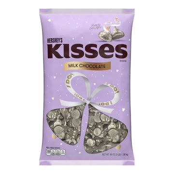 Hershey'S Kisses Milk Chocolate Candy Bulk Bag, 48 Oz