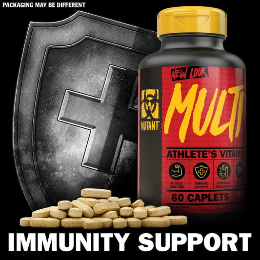 Mutant Multi - High Potency Vitamins with 75+ Ingredients Specifically Formulated for Heavy Lifting, 60 Tablets