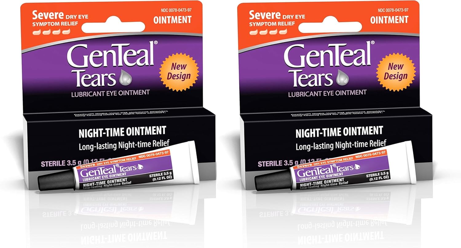 Genteal Tears Night-Time Ointment 3.5G Clear 0.12 Fl Oz
