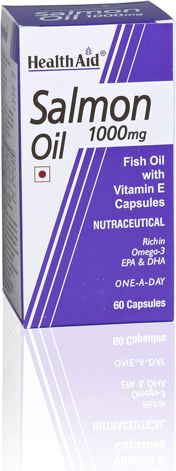 HealthAid Salmon Oil 1000mg - 60 Capsules