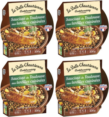 La Belle Chaurienne Toulouse Sausages And Lentils 750G