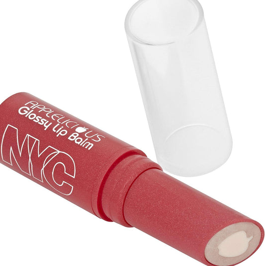Nyc Applelicious Glossy Lip Balm Number 350, Blushing Golden (Pack Of 2)