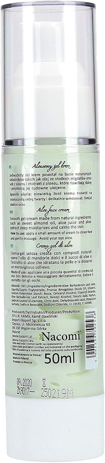 Nacomi Natural Aloe Gel Cream 50Ml