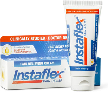 Instaflex Pain Relief Cream Delivers Clinically Studied Pain Relief from Arthritis, Back Pain, Strains and Joint and Muscle Pain (2 oz)