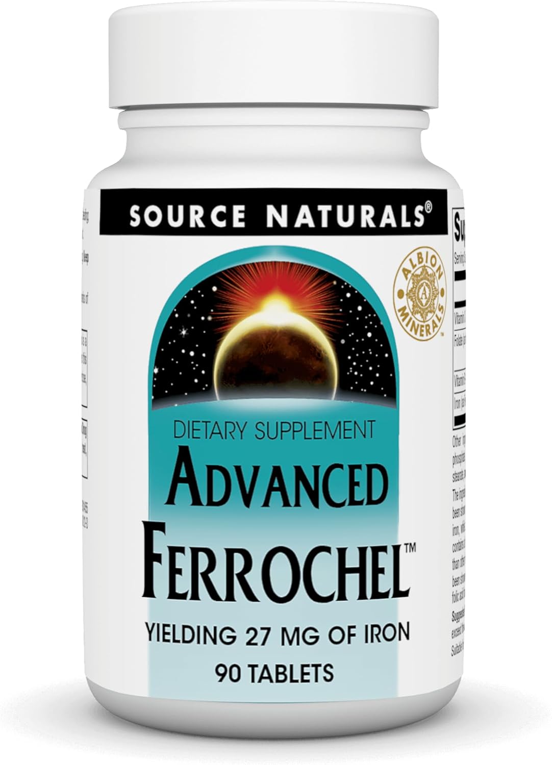 Advanced Ferrochel Source Naturals, Inc. 90 Tabs