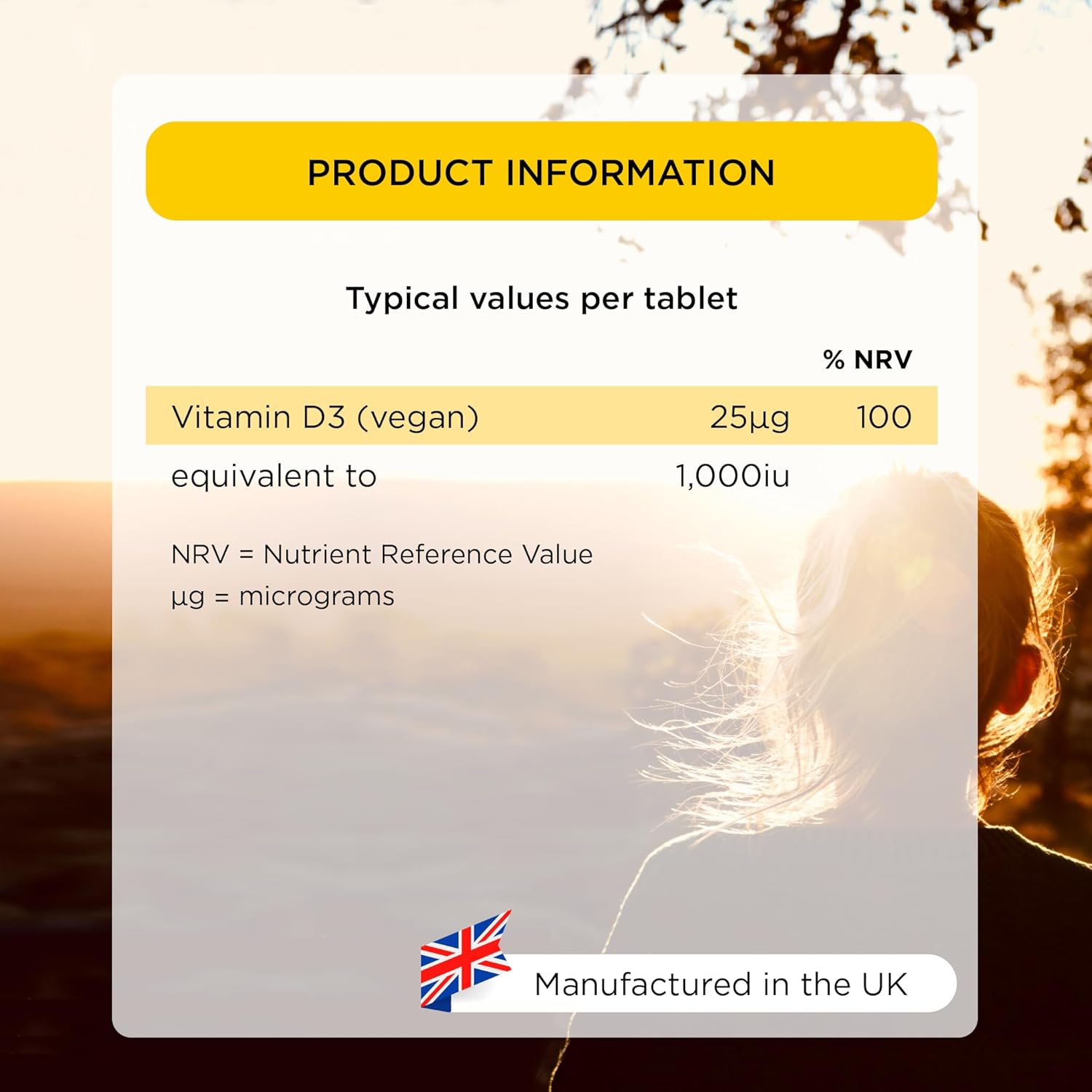 Healthspan Vegan Vitamin D3 1,000iu | 240 Tablets | Immune Support | 25ug Vitamin D | Healthy Muscles, Bones & Teeth | Vegan : Amazon.co.uk: Health & Personal Care