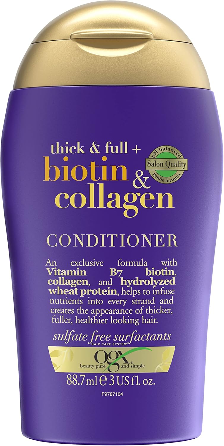 Ogx Thick & Full + Biotin & Collagen Travel Size Conditioner 88.7 Ml