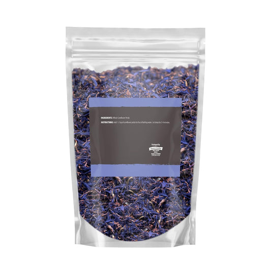 Birch & Meadow 4 Oz Whole Cornflower Petals, Decorative, Tea & Cooking Additive