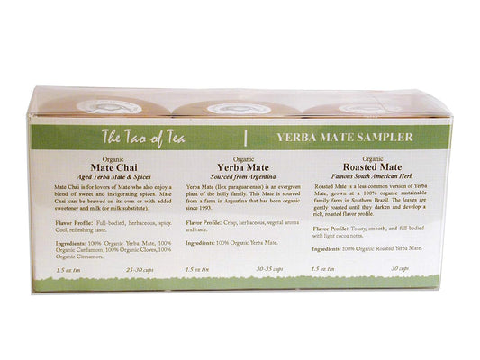 The Tao Of Tea Yerba Mate Sampler, 3 Count