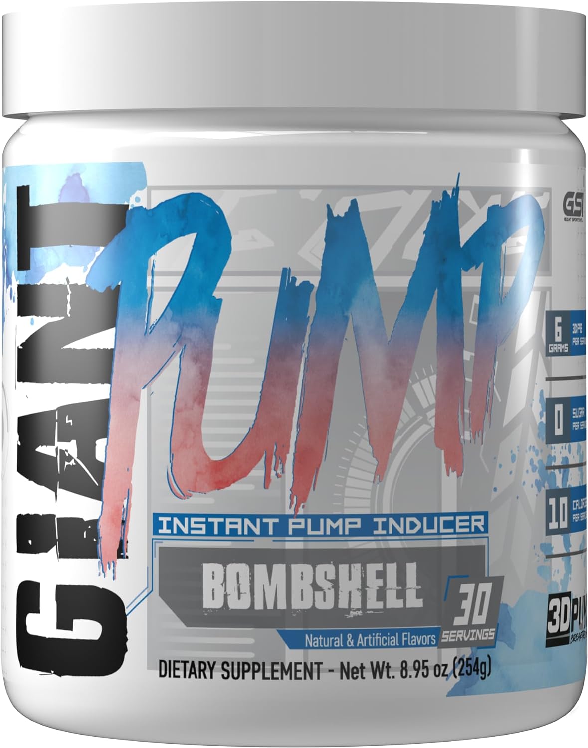 Giant Edge Series - Giant Pump - 3D Pump Breakthrough, L-Citrulline fo