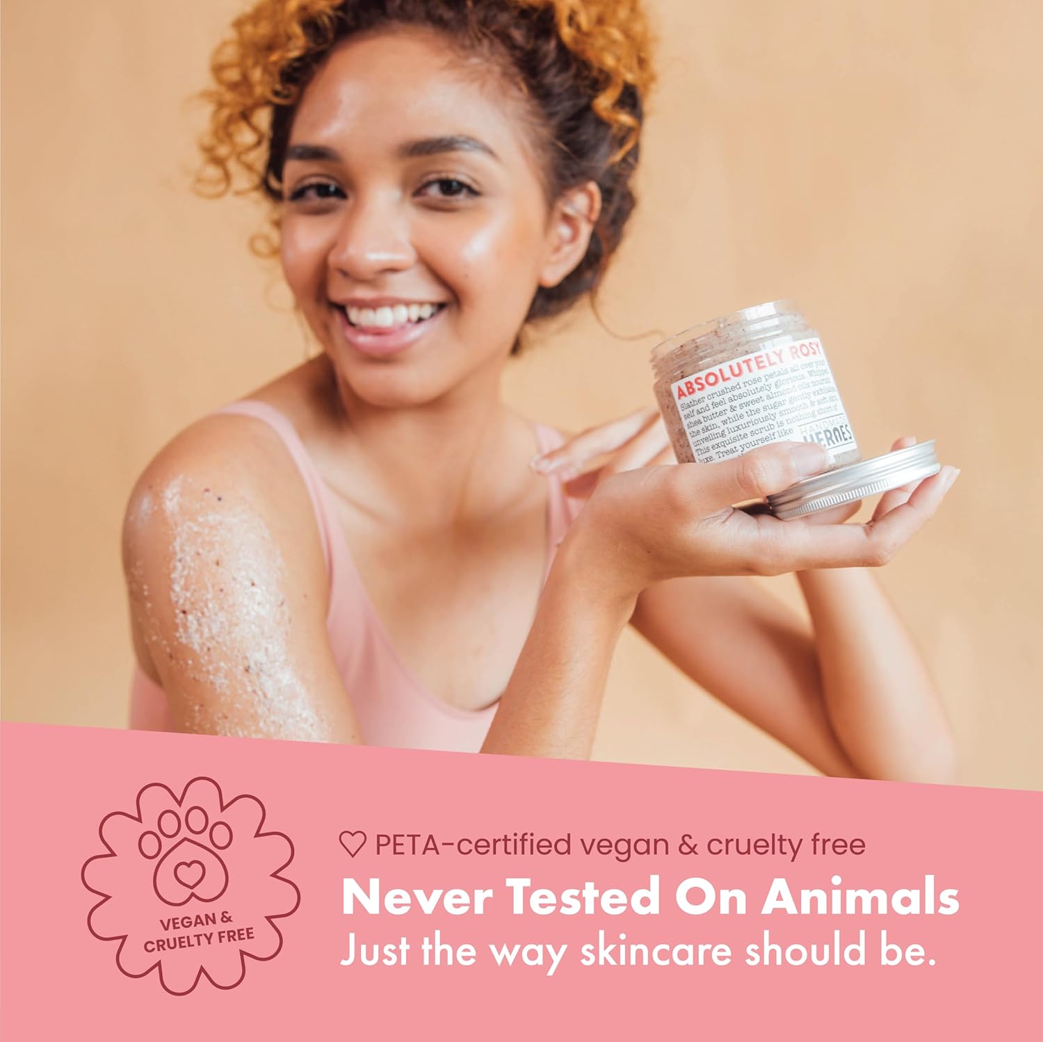 Coffee Scrub Foot & Body Exfoliator Infused With Vitamin E And Orange Peel Natural Exfoliating Sugar Body Scrub For Toning Cellulite Skin Care By Handmade Heroes : Beauty & Personal Care
