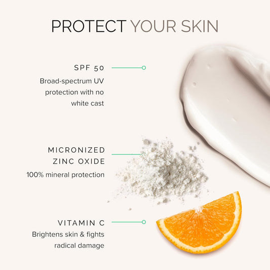 Mdsolarsciences Mineral Moisture Defense Sunscreen Spf 30 | Hydrating Moisturizer With Ceramides | Water-Resistant, Broad Spectrum Uv Protection | No White Cast | Safe For Sensitive Skin (3.4 Fl Oz)