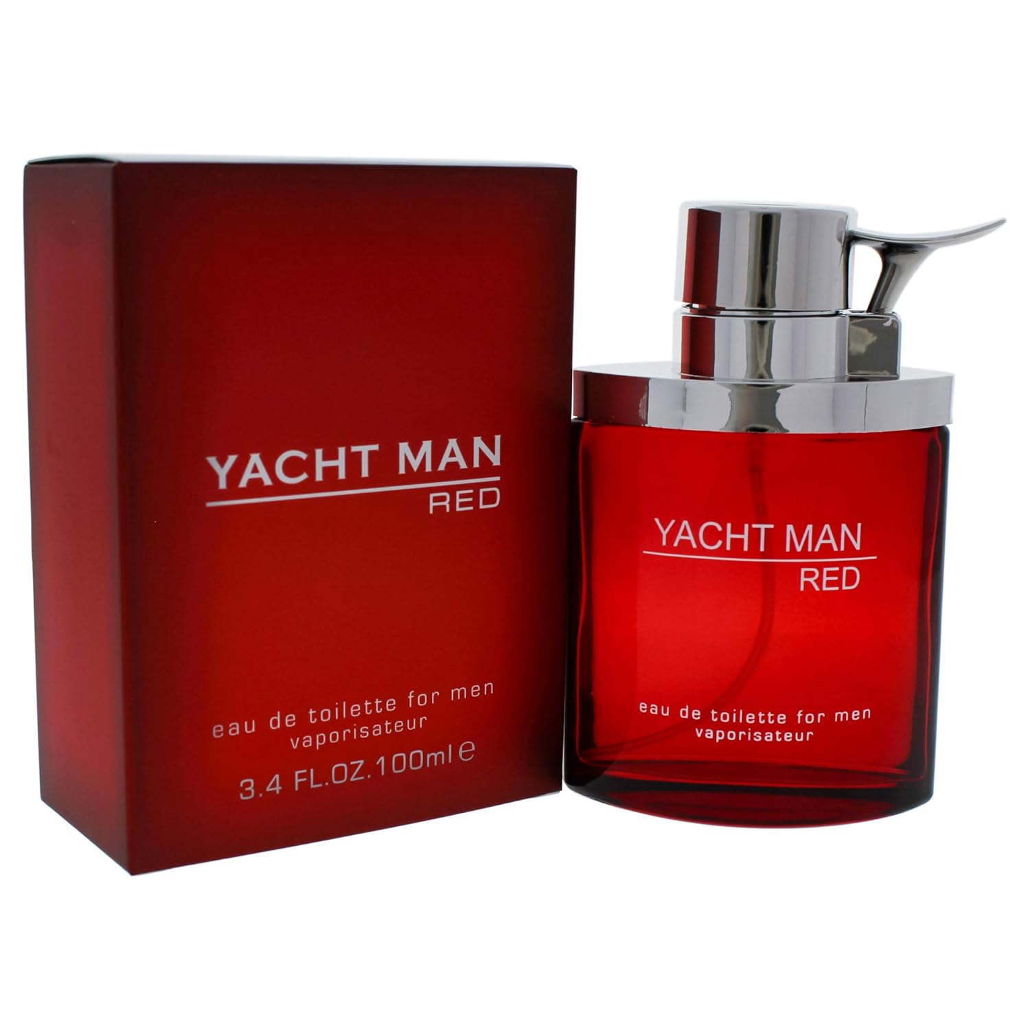 Myrurgia Yacht Man Red, Eau De Toilette Spray 3.4 Oz : Beauty & Personal Care