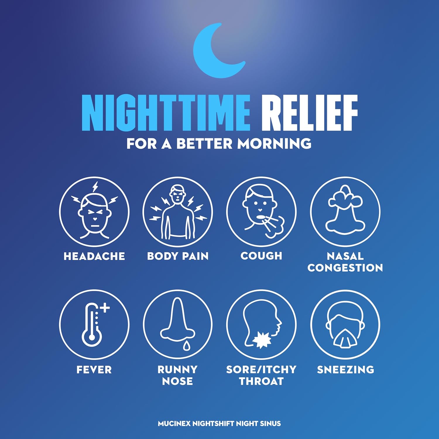 Mucinex Rapid+Clear Maximum Strength Day & Night Cold And Flu Medicine For Adults, Over-The-Counter Medication For Headache Relief, Mucus Congestion, & Cough, Rapid Release Caplets, 20 Count