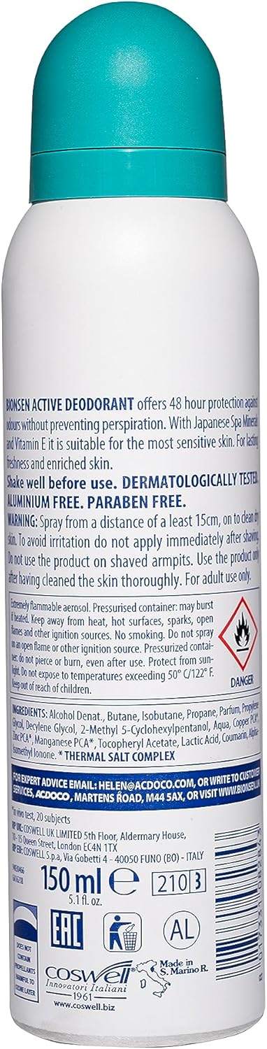 Bionsen Mineral Active Spray 150Ml (Pack Of 2)