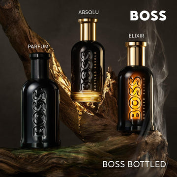 BOSS Bottled Absolu Parfum Intense, Men's Perfume, Woody and Leathery Aroma, Highly Concentrated Fragrance, 100ml : Amazon.co.uk: Beauty