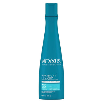 Nexxus Ultralight Smooth Conditioner Weightless For Dry And Frizzy Hair Smooth Hair Treatment To Block Out Frizz Against Humidity 13.5 Oz