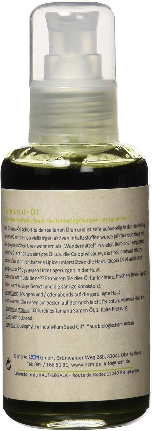Laboratoire Du Haut-Ségala Organic Calophyll Oil 100Ml