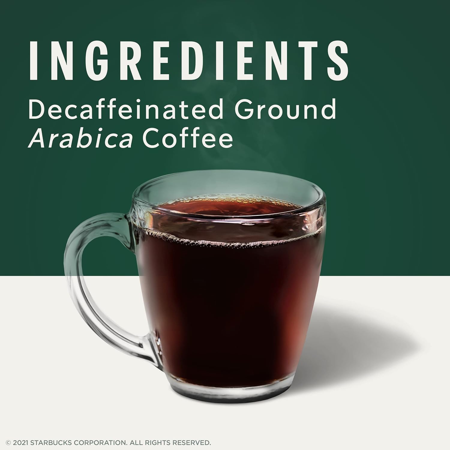Starbucks Ground Coffee—Starbucks Blonde Roast Coffee—Decaf Veranda Blend—100% Arabica—6 bags (12 oz each) : Everything Else