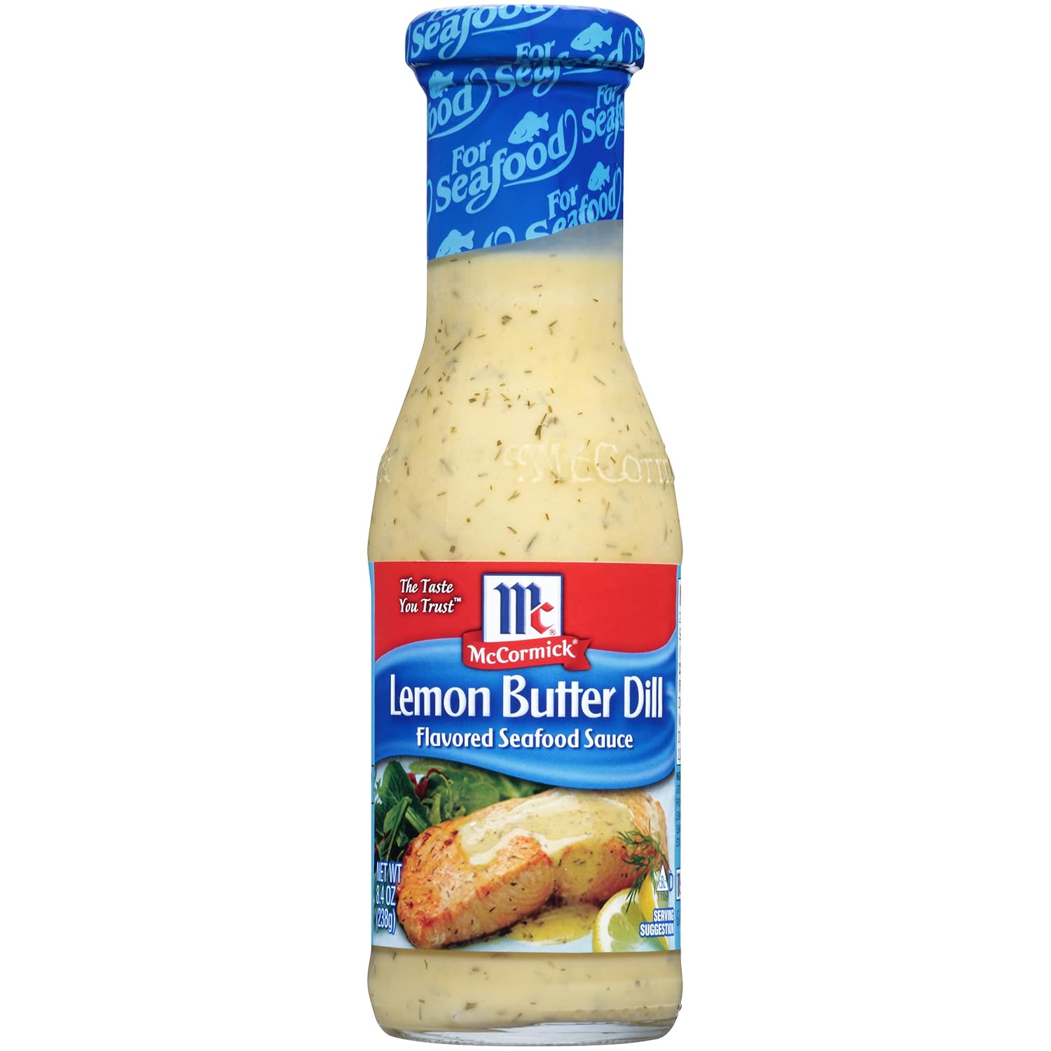 Mccormick Lemon Butter Dill Flavored Seafood Sauce, 8.4 Oz (Pack Of 6)