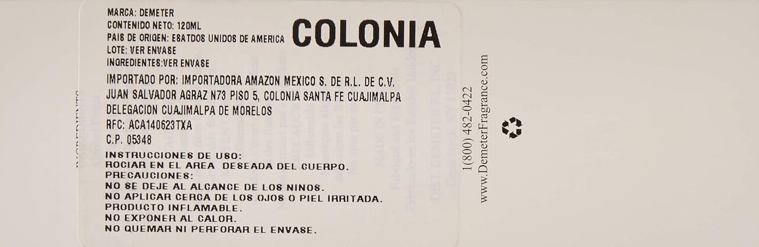 Demeter By Demeter Butterscotch Cologne Spray 4 Oz Women : Beauty & Personal Care