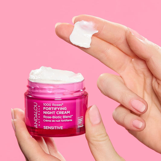 Andalou Naturals 1000 Roses® Fortifying Night Cream