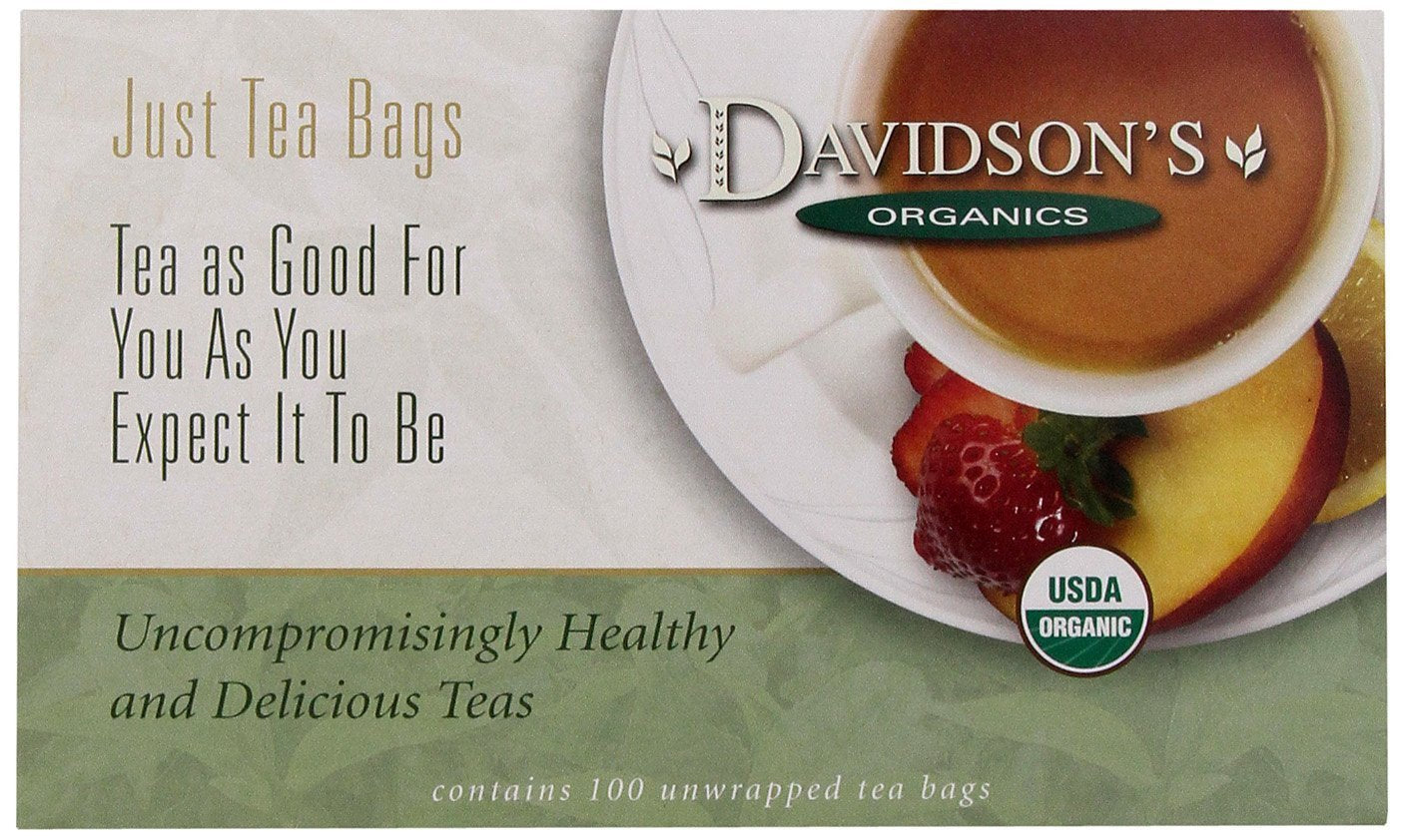 Davidson'S Organics, Moroccan Mint, 100-Count Unwrapped Tea Bags