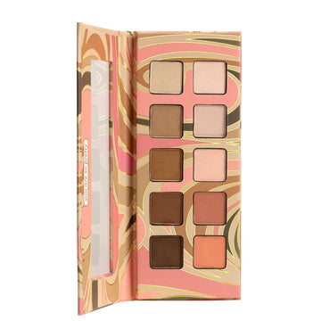 Pacifica 10-Shade Pink Nude Mineral Eyeshadow Palette - Vegan, Cruelty-Free