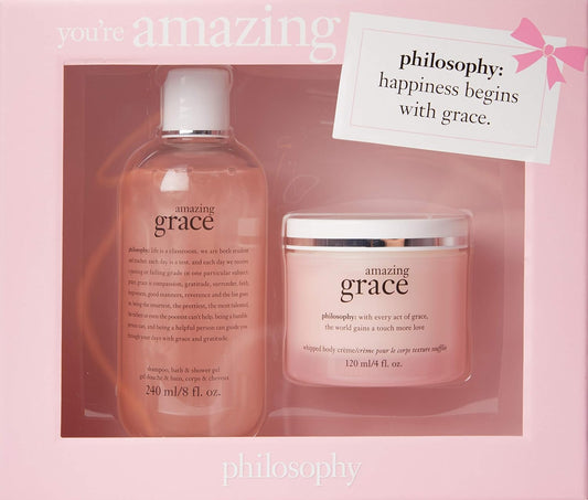 philosophy amazing grace - Notes of our iconic soft florals, bergamot, muguet, and musk