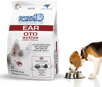 Forza10 Active Line Oto Ear Dog Food, Fish Dry Dog Food For Dog Ear Infection Treatment And Healthy Ears For Adult Dogs (6 Pounds)