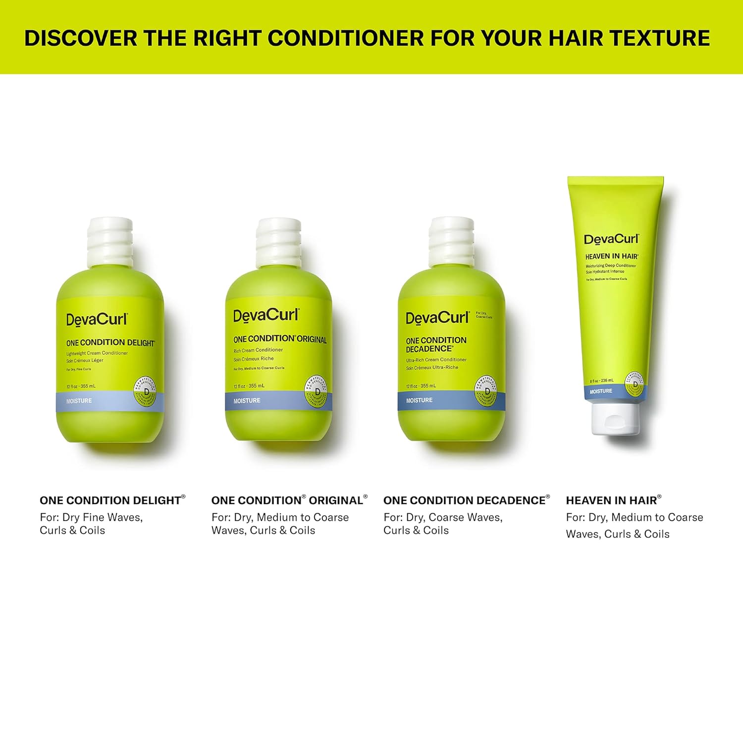 Devacurl One Condition Original Rich Cream Conditioner, Fragrance Free & Hypoallergenic : Beauty & Personal Care