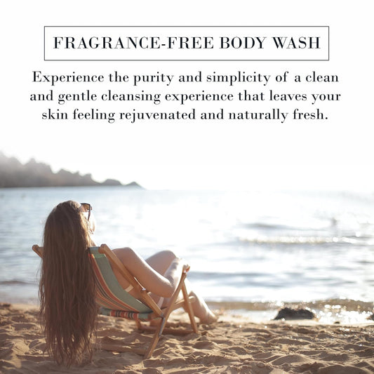 Original Sprout Coastal Collection Body Wash For All Skin Types, Fragrance-Free Body Wash, Vegan, 8 Oz. Bottle