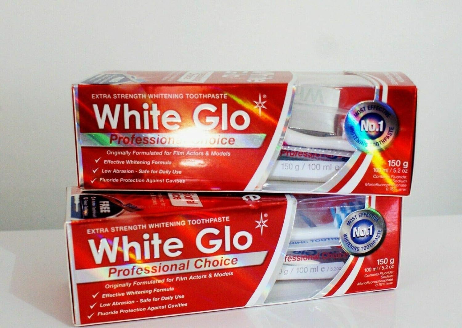 White Glo Extra Strength Whitening Toothpaste Professional Choice 159Gr -