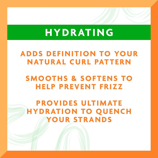 Cantu Avocado Hydrating Curl Activator Cream, Silicone-Free, 12 Ounce