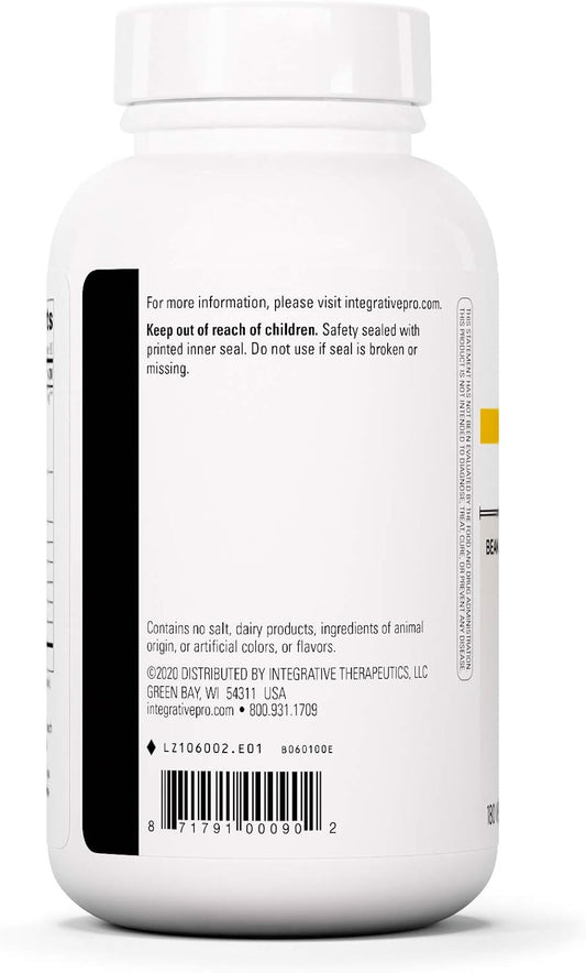 Integrative Therapeutics Similase Bv - Digestive Enzyme Supplement For Digestion Of Beans & Vegetables* - Digestion Supplement With Alpha-Galactosidase Enzyme* - 180 Vegetable Capsules