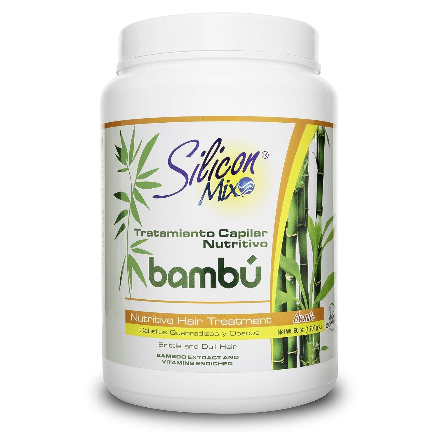 Silicon Mix Tratamiento Capilar Nutritivo Bambu 60oz - Avanti : Beauty & Personal Care