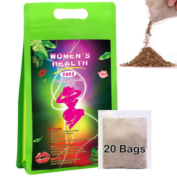 Yoni Herbs for Cleansing, 20 Bags, 100% Organic Herbal Blend for Steaming, Vaginal Detox